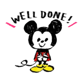 Mickey Doodles telegram stickers