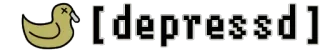 😢 a103d9b9 [depresstd] 鸭子, 沮丧, 伤心, 卡通, 贴纸 whatsapp sticker