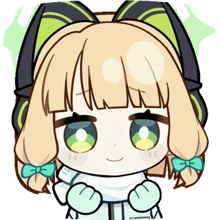 😋 9e198ef9 Anime, Dessin animé, Chibi, Mignon, Kawaii, Manga, Fille telegram sticker