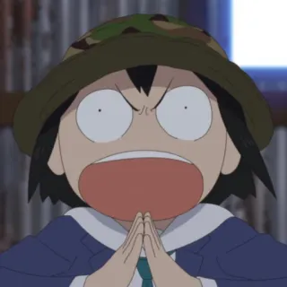 🙏 157bd0e4 Anime, Kreskówka, Zły, Zszokowany, Zaskoczony, Sfrustrowany telegram sticker