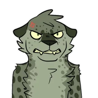 😡 bf12b187 tức giận, furry, động vật, mèo, biểu cảm, hoạt hình telegram sticker