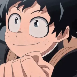 midoriya izuku — @valerangle telegram stickers