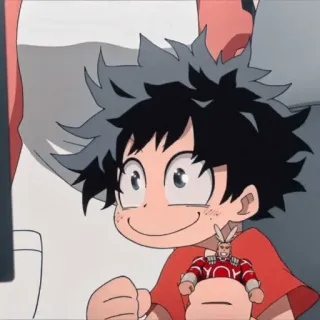 💚 c35bb5cf Izuku Midoriya My Hero Academia Anime, My Hero Academia, Izuku Midoriya, Manga, Deku, Shonen telegram sticker