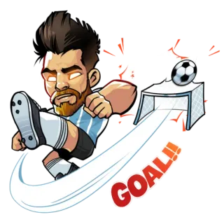 Mighty Kicks whatsapp stickers