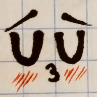 😘 34620dd3 cute, face, emoticon, kawaii, expression telegram sticker