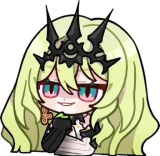 😏 82e1ab39 Anime, Sticker, Personnage, Dessin animé, Mignon, Illustration telegram sticker