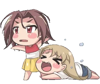 🌟 175b2e96 Anime, Chibi, Süß, Cartoon, Lustig, Kawaii telegram sticker