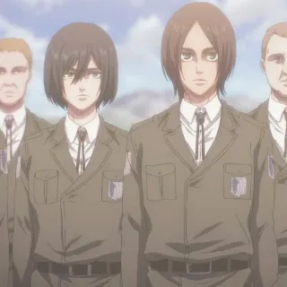 ✷ ࣪˖ Mikasa ackerman  ִֶָ @yourtikel telegram stickers