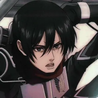 Mikasaa whatsapp stickers