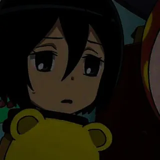 💡 4b9c93ba Mikasa Ackerman Attack on Titan Anime, Chibi, Mangá, Personagem, Ataque dos Titãs, Mikasa telegram sticker