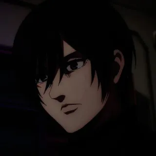 💡 b076eac6 Mikasa Ackerman Attack on Titan Anime, Ataque dos Titãs, Mikasa Ackerman, Personagem de desenho animado, Animado telegram sticker