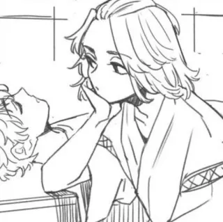 〰 dfa3602f อนิเมะ, มังงะ, การ์ตูน, ภาพวาด, ศิลปะ, ตัวละคร telegram sticker