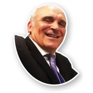 😜 86d94c2d persona, hombre, traje, político telegram sticker