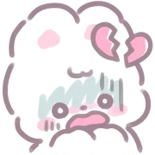 🤗 9336619f 漫画, 悲しい, 失恋, 傷心, 泣く, 落ち込んでいる telegram sticker