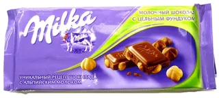 🍫 7be8d8a0 Milka
молочный шоколад
с цельным фундуком
уникальный рецепт шоколада
с альпийским молоком milka, chocolade, eten, snoep, dessert, hazelnoot telegram sticker