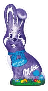 🐰 aa40c9cc Alpenmilch Lait Milk konijn, chocolade, Milka, pasen, snoep telegram sticker