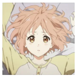 🧴 7654d7d1 Anime, Ragazza, Personaggio, Carino telegram sticker