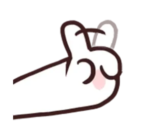 ❌ cd3b4b11 peace, peace sign, finger, gesture telegram sticker