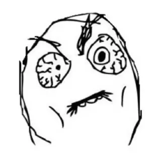 Rage comics telegram stickers