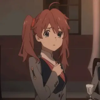 🔗 4d4fd35f Anime, Gadis, Karakter, Ilustrasi, Kartun whatsapp sticker