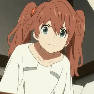 🍧 b9b7cea1 Anime, Gadis, Karakter, Potret, Cemberut whatsapp sticker