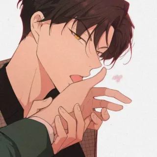 😏 99f87102 ผู้ชาย, จูบมือ, ความรัก, ความโรแมนติก whatsapp sticker