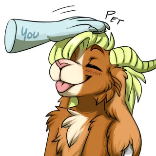 🐕 3996b6b1 Pet
You caresse, mignon, animal, poilu, anthro, kawaii telegram sticker