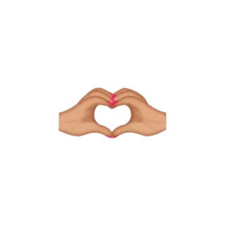 😘 fb2b76e1 Herz, Hände, Liebe, Geste telegram sticker