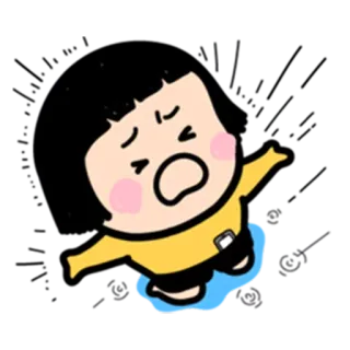 💦 6a610959 Cartoon, Traurig, Weinend, Emotional, Mädchen, Anime whatsapp sticker