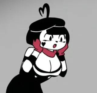 😮 188995af Mime, Cartoon, Schattig, Personage, Geanimeerd telegram sticker