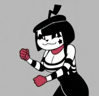 💃 7d90772e Mime, Cartoon, Panda, Handschoenen, Voorstelling telegram sticker