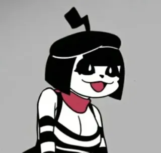 😄 e822acd9 mime, cartoon, frans, kunstenaar telegram sticker