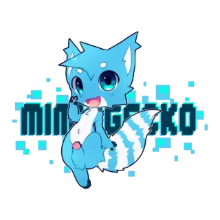 💎 8aaa69ef Mimi Gecko tokek, imut, hewan, kartun, mimi telegram sticker