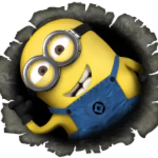 👍 05676efc Minion Despicable Me Minion, Cartoon, Figur, Lustig, Ich Einfach Unverbesserlich telegram sticker