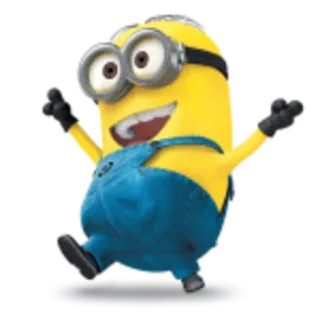 😋 506e3644 Minion Cartoon, Minion, Lustig, Süß, Gelb telegram sticker