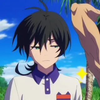 🕸 2617951d 动漫, 角色, 卡通, 男孩, 表情, 日语 telegram sticker