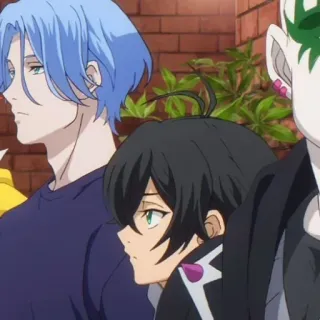 🕸 90d41e44 动漫, 人物, 朋友, 群组 telegram sticker