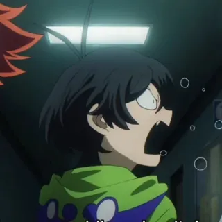 🕸 b2724620 动漫, 震惊, 卡通, 惊讶, 角色, 表情 telegram sticker