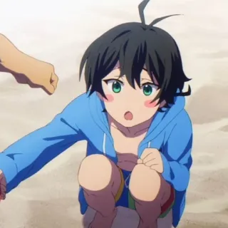 🕸 e3f26c39 动漫, 儿童, 海滩, 男孩, 卡通 telegram sticker