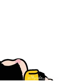 👧 a9958a2a @Mycute 动画, 贴纸 whatsapp sticker