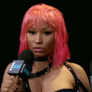 🍣 88ffbfce Nicki Minaj человек, знаменитость, женщина, певица, рэпер whatsapp sticker