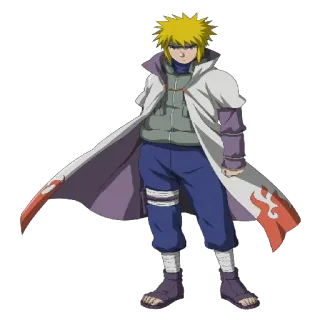 😠 95a85544 Minato Namikaze Naruto Anime, Personaggio, Minato, Naruto, Hokage telegram sticker