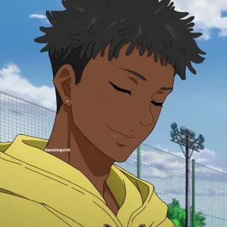 😌 b9336641 dazaisquirk อนิเมะ, ตัวละคร, ยิ้ม, ภาพเหมือน, ภาพเคลื่อนไหว, เสื้อฮู้ดสีเหลือง whatsapp sticker