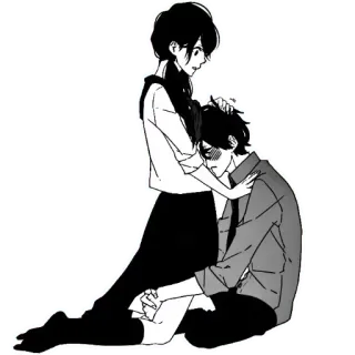 😢 2d84a5f0 อนิเมะ, มังงะ, คู่รัก, ความรัก, โรแมนติก whatsapp sticker