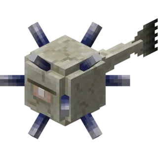 💂‍♀️ 3468a3a1 Minecraft Minecraft, Guardian, Gra, Pikselowa, Stwór telegram sticker