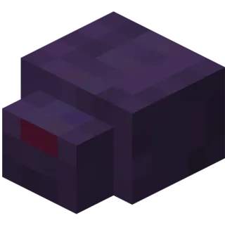 🐭 e73ab2c3 Minecraft Minecraft, Gra wideo, Mob, Pająk, Fioletowy telegram sticker