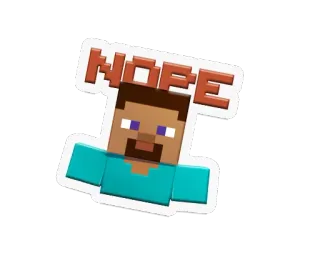Minecraft Stickers Pack @MCPETime telegram stickers