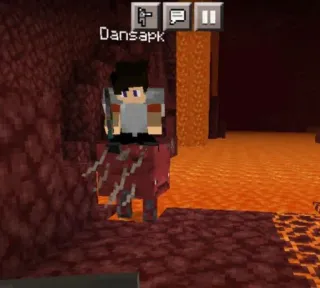 🧔 09f3cacb Minecraft Dansapk Minecraft, เนเธอร์, ลาวา, เกม, พิกกลิน whatsapp sticker