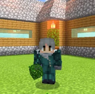 👷 ebac0155 มายคราฟ, เกม, อวตาร, ตัวละคร, เกมบล็อก whatsapp sticker