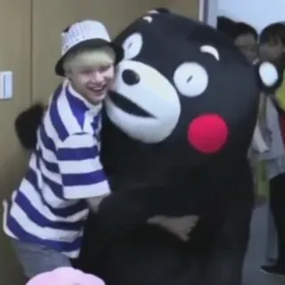 🦔 a36f0ecf ours, mascotte, personnage, câlin, mignon, amusant telegram sticker